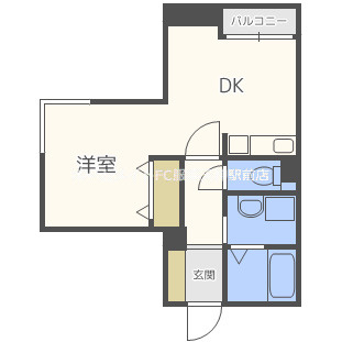 スクエアの間取り
