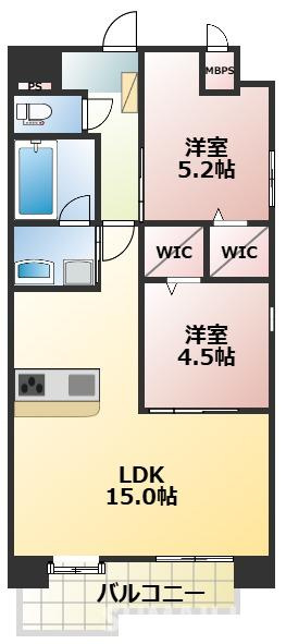 Mth GRANDE 新大江の間取り