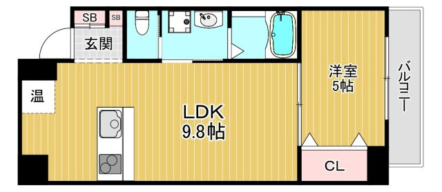 【間取り】 | ヴァンスタージュ関目
