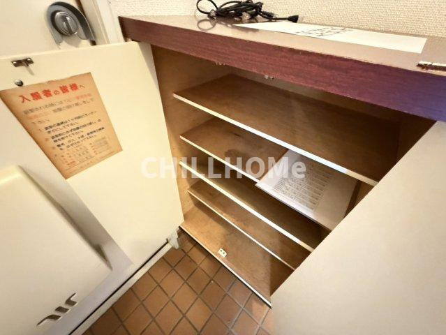 フレグランスあきやまDの収納|当社、チルホームのHPもご覧ください(^^)/物件情報多数♪