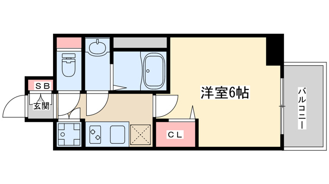 【間取り】 | ファーストフィオーレ十三エリオ