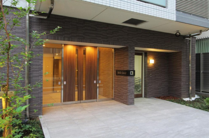 ベルジューレ神保町のエントランス|ベルジューレ神保町