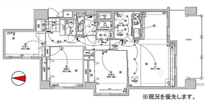 リラハイツ平岸の間取り