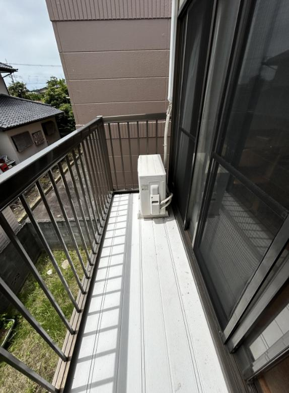 ひたちなか市相金町　中古戸建のバルコニー