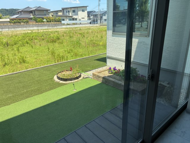 福井市木田3丁目　中古戸建の庭