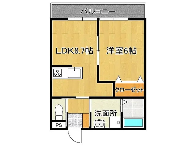 Detente-Iの間取り