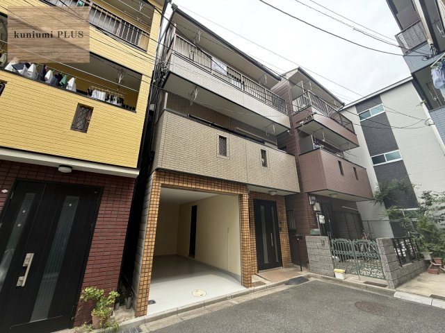 大阪市旭区新森6丁目の前面道路含む現地写真
