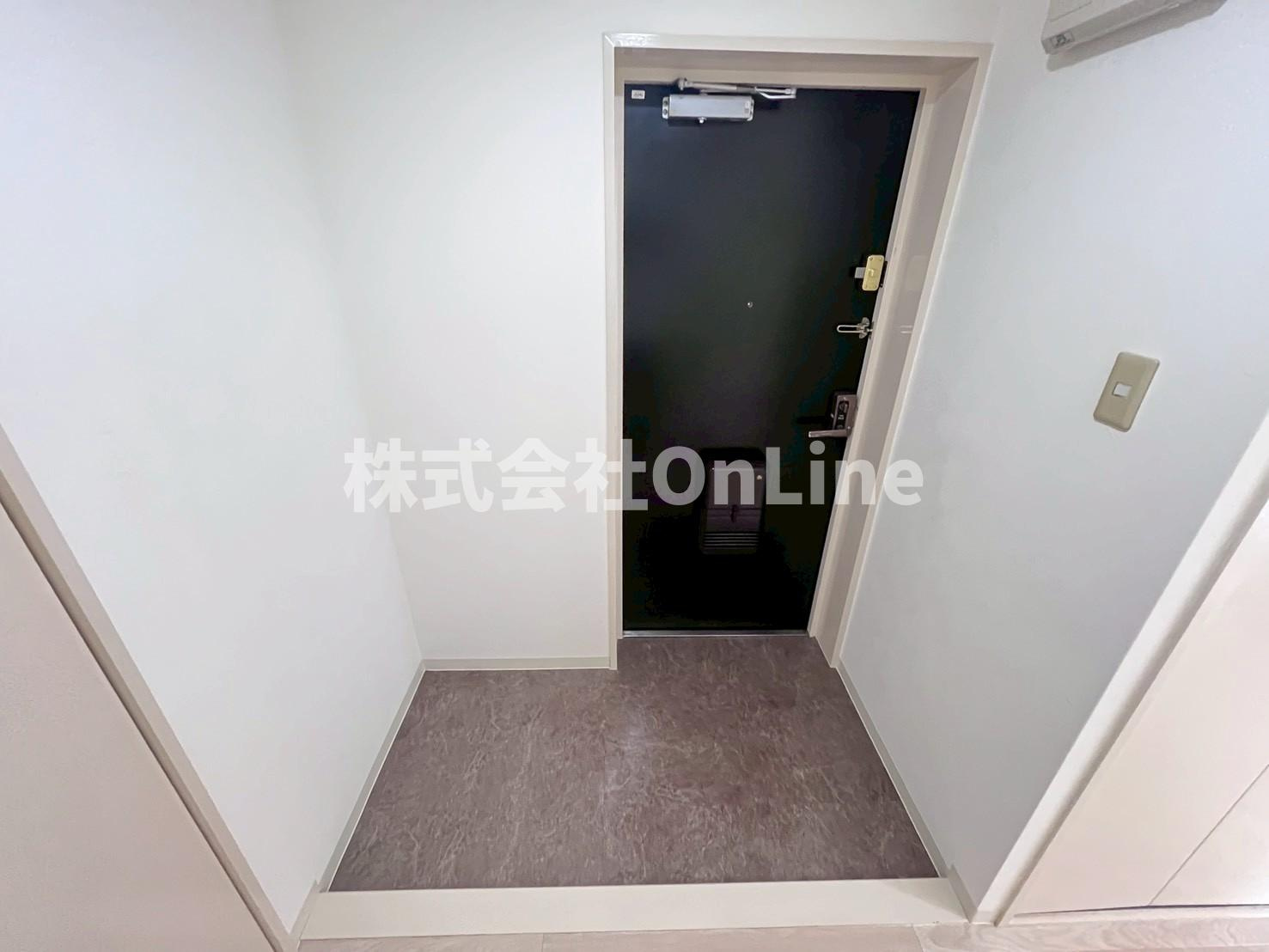 八尾市荘内町１丁目の賃貸マンションの玄関