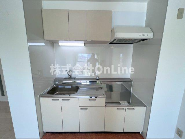 八尾市荘内町１丁目の賃貸マンションのキッチン