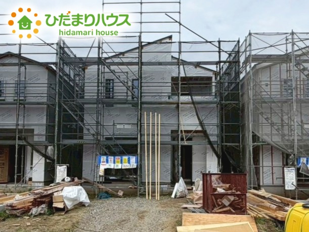 いわき市錦町江栗1丁目第2　新築戸建　2号棟の外観|是非一度、ご家族そろってご内覧ください♪