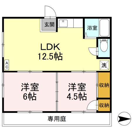 セジュール･パレの間取り