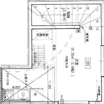 コンフォート読売ランド前　参番館の間取り| 