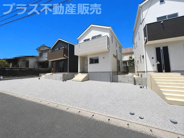 【外観】 | 福岡市南区屋形原3丁目第10　2号棟（全3棟）【仲介手数料無料・0円】 | 現地写真。同じ物件を見るなら、プラス不動産販売にお任せ下さい。