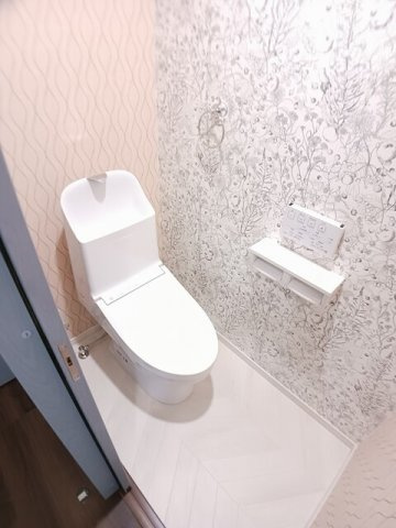 Ｂｌｅｕ　Ｃｉｅｌのトイレ|ゆったりとした空間のトイレです