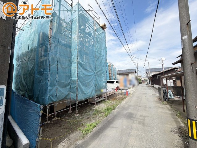 【前面道路含む現地写真】 | 富士市宮島5期　新築戸建て　1号棟