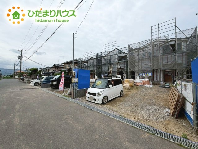 いわき市錦町江栗1丁目第2　新築戸建　3号棟の前面道路含む現地写真|今から見たいも大歓迎！お気軽にお問い合わせください☆彡