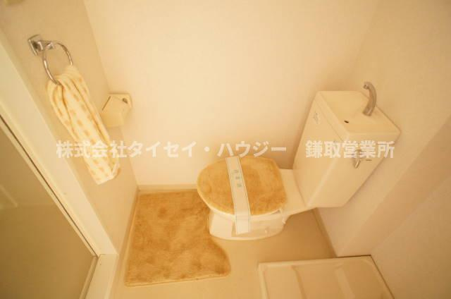 芝コーポ５号館のトイレ|モデルルームの写真です♪