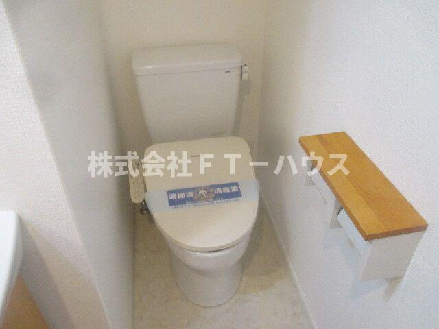 ソリッド下総中山のトイレ