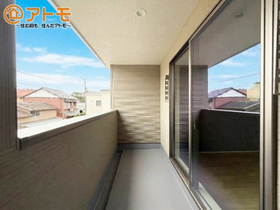 【バルコニー】 | 富士市宮島5期　新築戸建て　2号棟