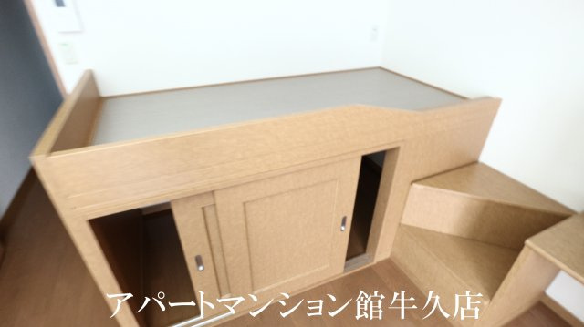 レオパレスキルシェの寝室