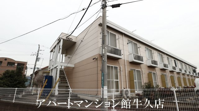 レオパレスキルシェのバルコニー
