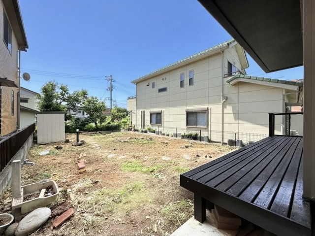 【駅近！】常総市水海道栄町中古戸建の庭