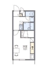 【間取り】 | レオパレスさくら