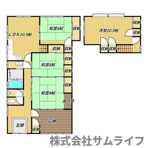 【間取り】 | 上山田戸建て