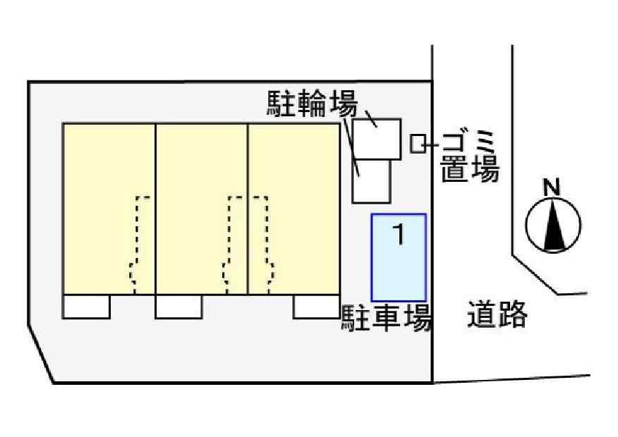 グリシーヌ‐Ｙの駐車場