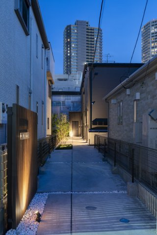 Lignum国分寺のエントランス