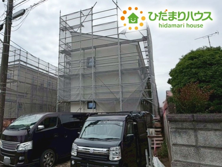 いわき市錦町江栗1丁目第2　新築戸建　5号棟の外観|是非一度、ご家族そろってご内覧ください♪