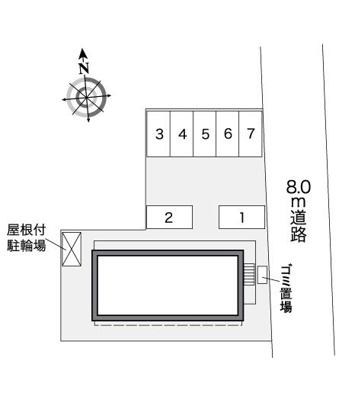【区画図】 | レオパレスコージーコート | 画像4