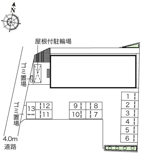 レオネクストグランシエスタの区画図|画像4