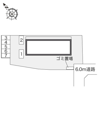 【区画図】 | レオパレス椿 | 画像4
