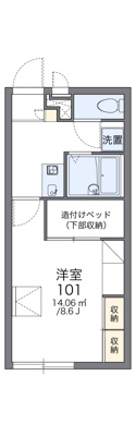 【区画図】 | レオパレス沼南5 | 画像2