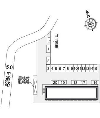 【区画図】 | レオパレス沼南5 | 画像4