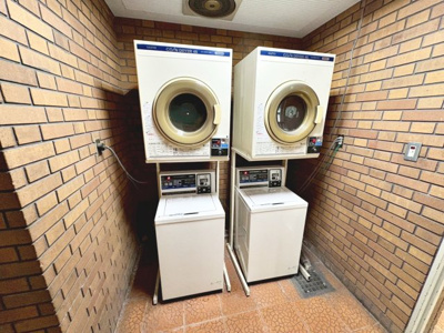 【設備】 | グランドメゾン靭 | 共同洗濯設備ございます！暮らしやすい住環境ですね！