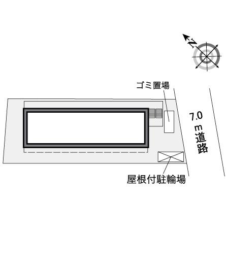 レオパレスU&SⅡの区画図|画像4