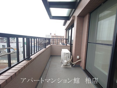 ＩＳＭ南柏のバルコニー