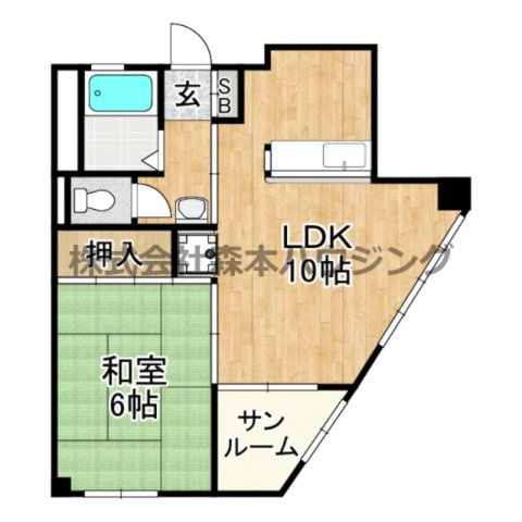 【間取り】 | 　GMビル第三
