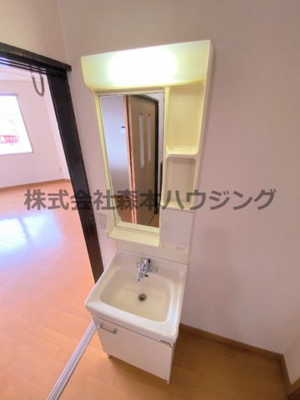 【独立洗面台】 | 　GMビル第三 | 独立洗面化粧台が付いています