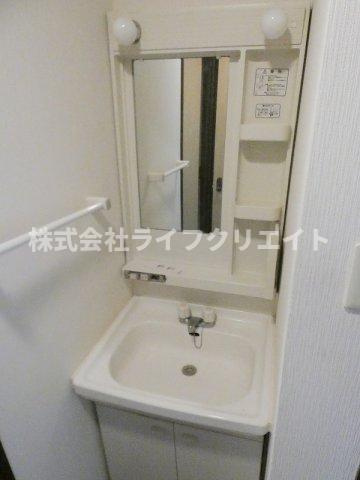 ラ・メゾン810の洗面所
