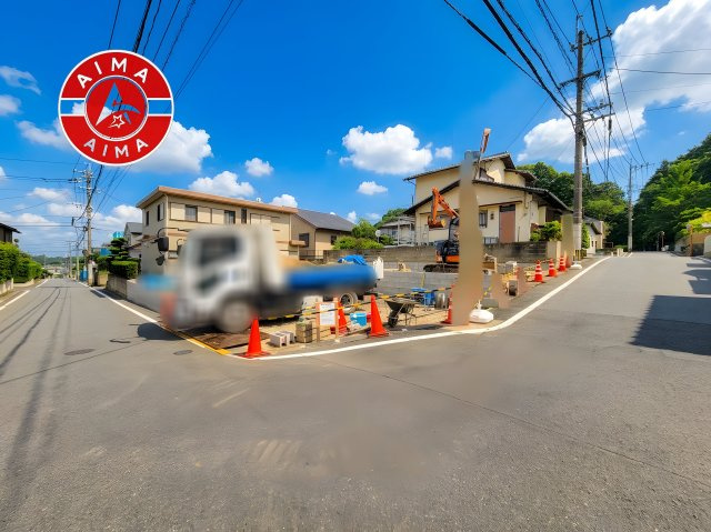 筑紫野市大字原第2-1棟(1号棟)の前面道路含む現地写真|見学の時間などお気軽にお問い合わせ下さい。