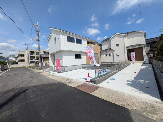 龍ケ崎市姫宮町1期　新築戸建て　3号棟の前面道路含む現地写真|現地案内会開催中！
本日のご見学も可能です♪
お気軽にお電話またはお問い合わせください♪