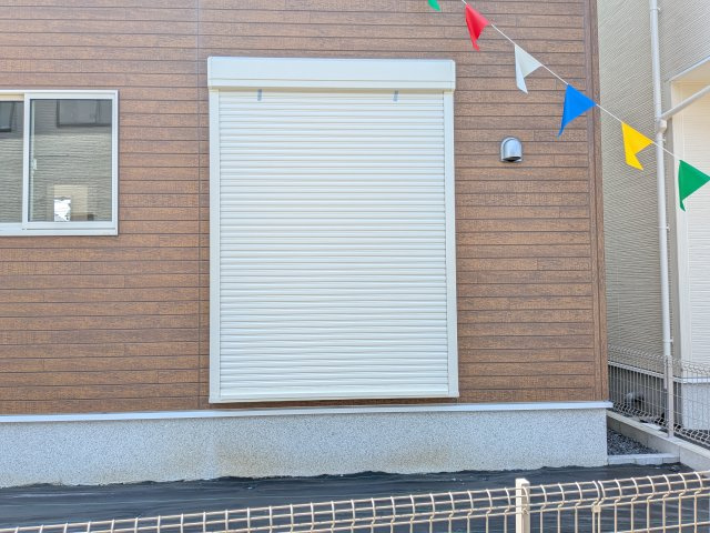 龍ケ崎市姫宮町1期　新築戸建て　3号棟の防犯設備