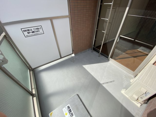 古湊第２リーフビルのバルコニー