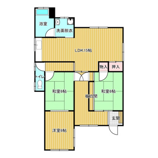 【間取り】 | ～商談中～物部１丁目２２４－１売戸建