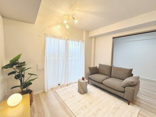 ライオンズマンション川越南古谷第３の居間・リビング|ゆったり過ごせる居間です