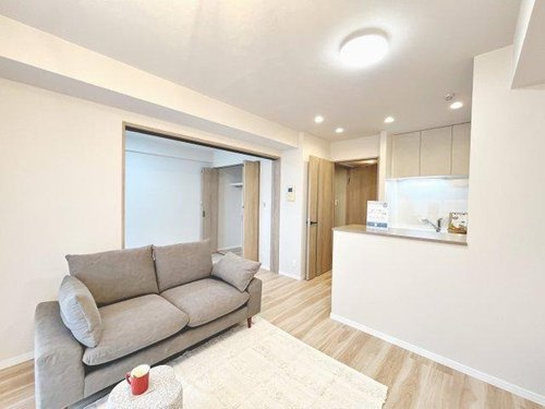 ライオンズマンション川越南古谷第３の居間・リビング|使いやすい居間です