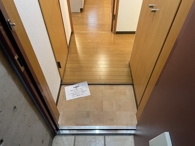 マティエール曽根の玄関